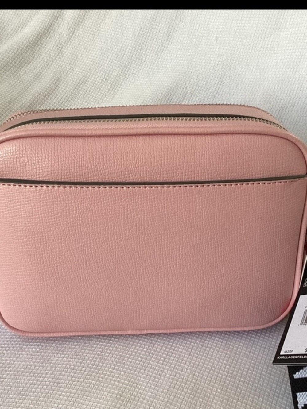 Karl Lagerfeld Pink Crossbody Bag - Picture 11 of 16